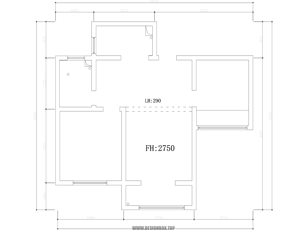 图片[3]-A-安厦帝景名都户型下载【已更新6个】-设计盒子