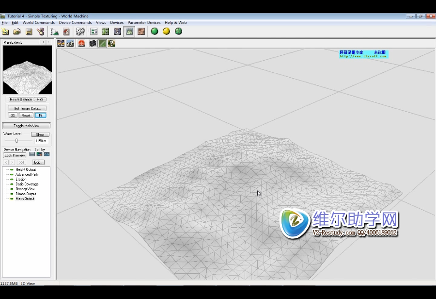 图片[4]-3dmax VS WorldMachine高精度低面数真实地形建模视频教程-设计盒子