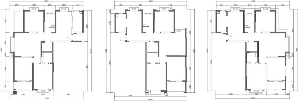 图片[2]-D/X德全广场（学苑里）（中心花园）户型下载【已更新33个户型】-设计盒子